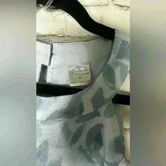 LC Lauren Conrad DISNEY Collection CINDERELLA Dress Sz 6 Blue Princess Dress - Picture 7 of 7